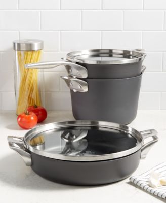 Calphalon - Premier 5-Pc. Space-Saving Non-Stick Supper Club Set