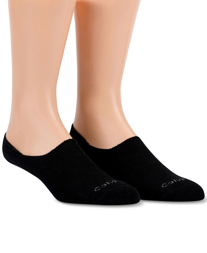 Calvin Klein Men's No-Show Socks, 2 Pack & Reviews - Underwear & Socks -  Men - Macy's