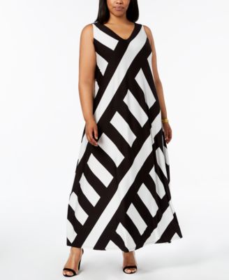 calvin klein plus size maxi dresses