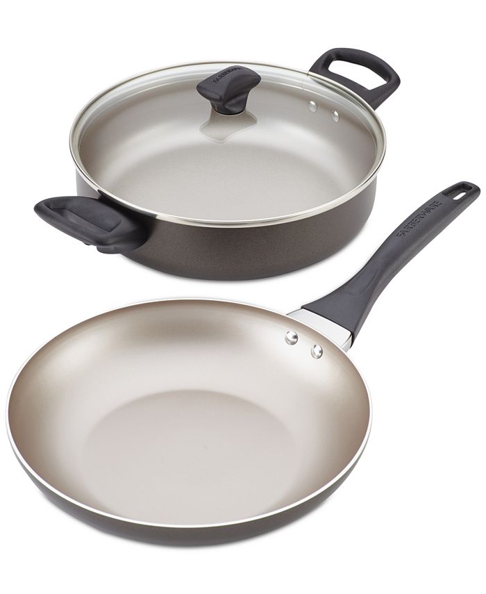 Farberware 3Pc. NonStick Cookware Set Macy's