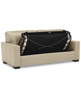 Ennia 75" Leather Full Sleeper