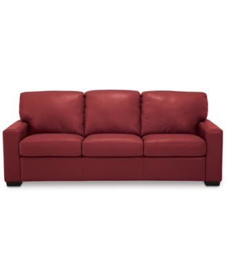 Ennia 82" Leather Sofa