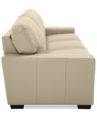 Ennia 82" Leather Sofa