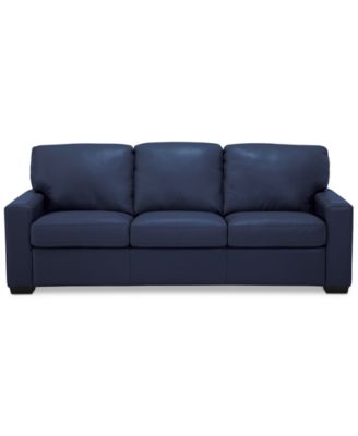Ennia 82" Leather Sofa