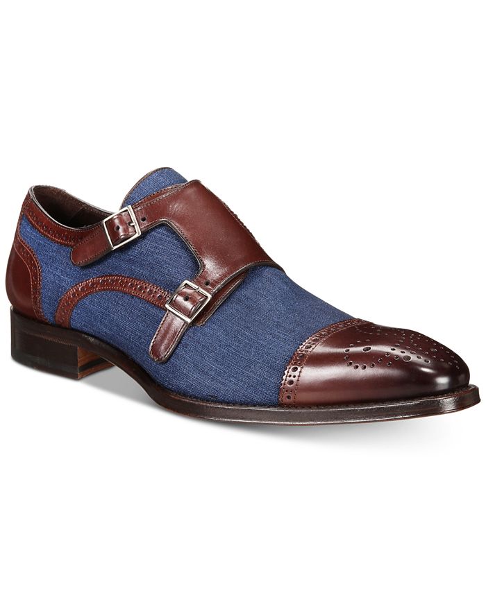 Mezlan Men s Cupido Double Monk Strap Loafers Macy s