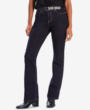 image of Levi-s Women-s Classic Bootcut Jeans in Short Length