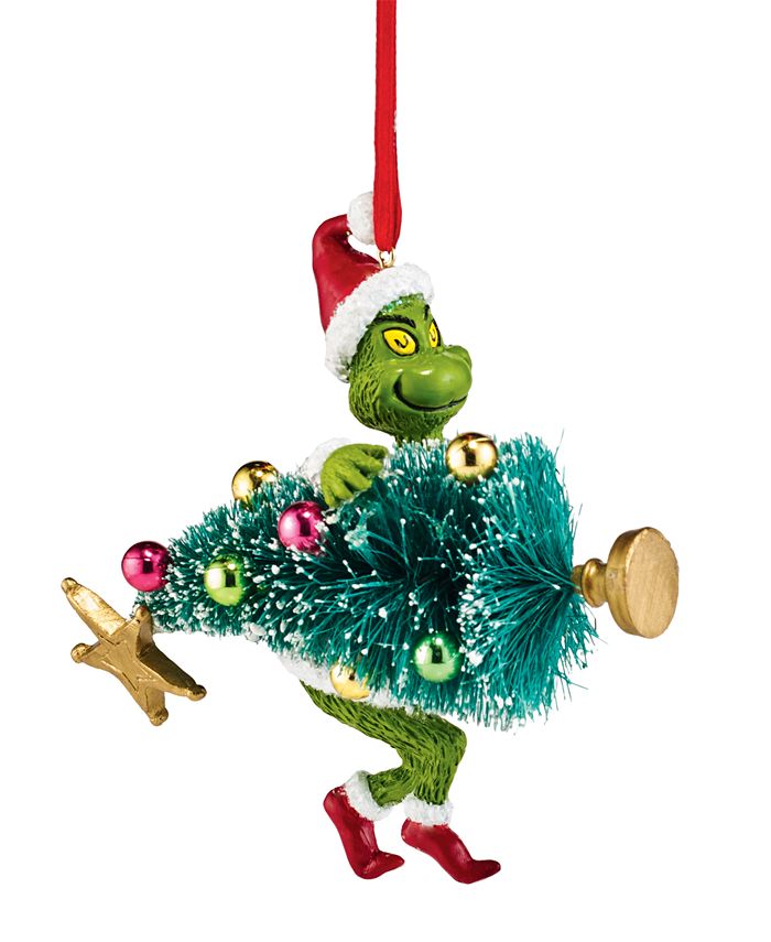 Department 56 Grinch Stealing Tree Ornament Macy's
