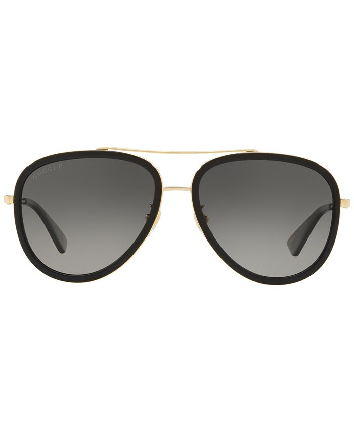 Gucci Women's Polarized Sunglasses, GG0062S - Macy's