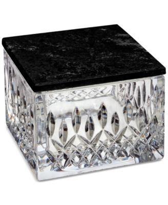 Waterford - Lismore Covered Box with Marble Lid