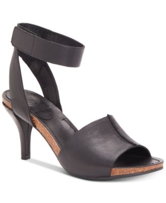 bronze ankle strap heels