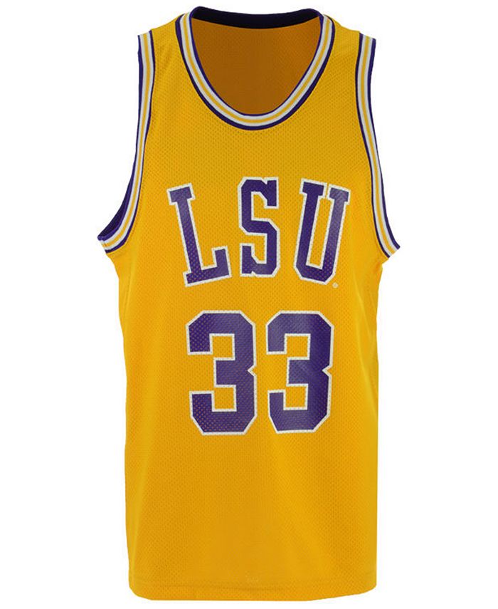 Retro Brand Men's Shaquille O'Neal LSU Tigers Throwback Basketball