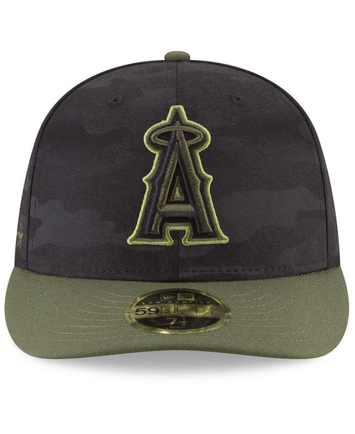 New Era Los Angeles Angels Memorial Day Low Profile 59FIFTY FITTED Cap ...