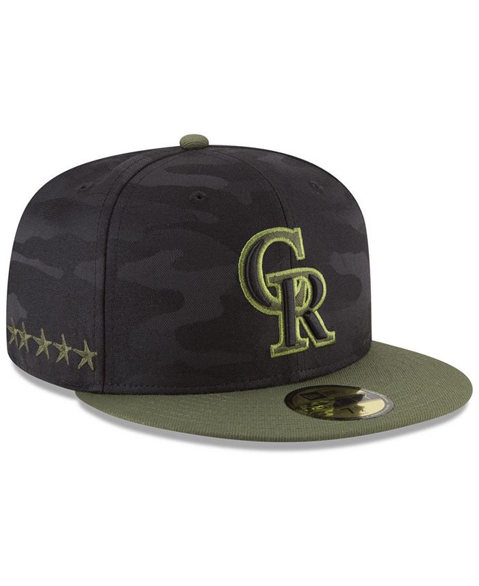 New Era Colorado Rockies Memorial Day 59FIFTY FITTED Cap - Macy's