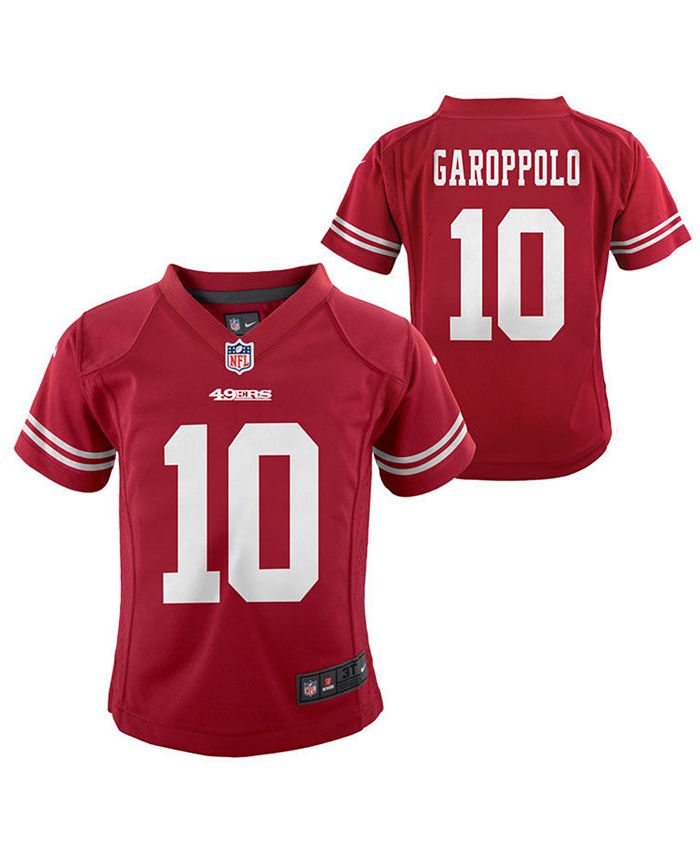 Jimmy Garoppolo San Francisco 49ers Game Jersey, Toddler Boys (2T-4T)