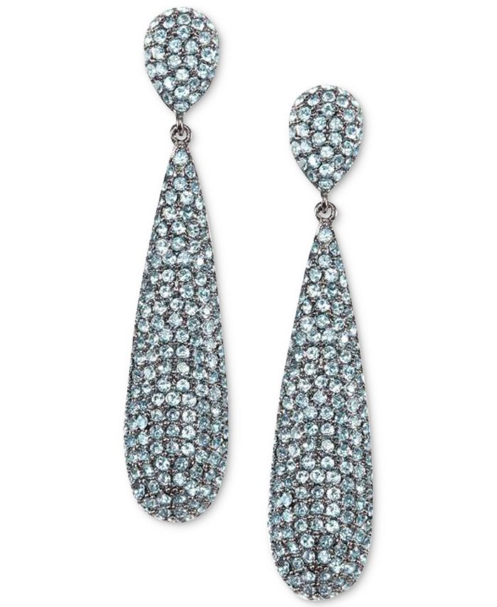 Nina on sale pave earrings