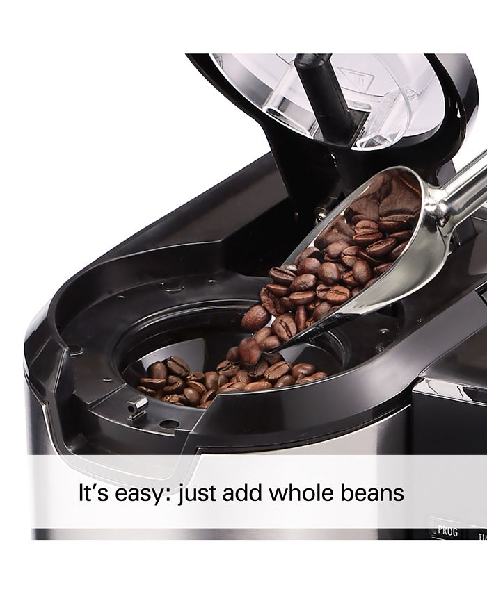 Hamilton Beach Programmable Grind & Brew 12Cup Coffee Maker Macy's