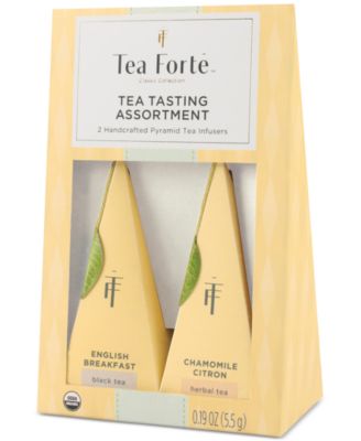 Tea Forte - Duo Mundo English Breakfast & Chamomile Tea