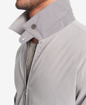 Microfiber Bomber Jacket