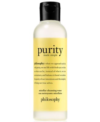 philosophy - Purity Made Simple Micellar Cleansing Water, 3.4-oz.