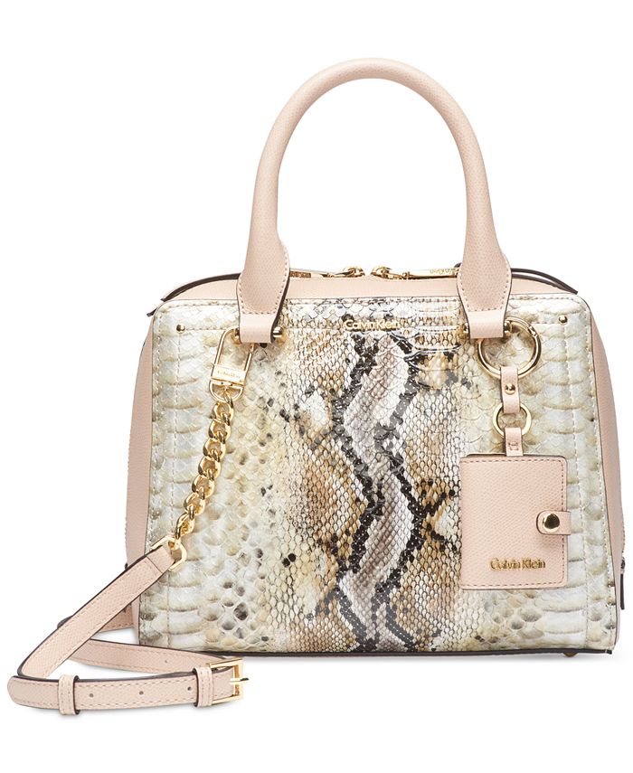 Calvin klein shop boxy small satchel