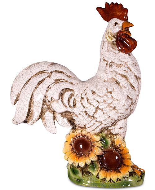 Home Essentials Decorative Ceramic Rooster Reviews Macy S