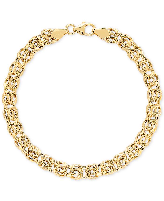 Macy's Byzantine Link Bracelet in 14k Gold Macy's