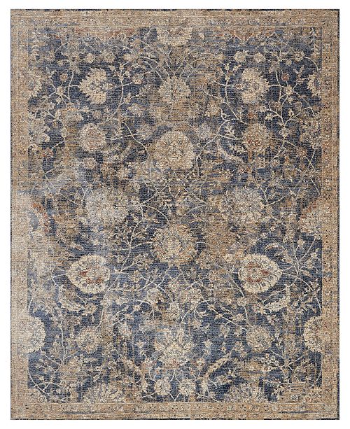 Loloi Porcia Pb 06 Blue Beige 7 10 X 10 Area Rug Reviews Rugs Macy S