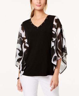 macy's jm collection tops