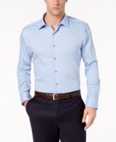 Athletic Fitted Dress Shirts For Men Macy S