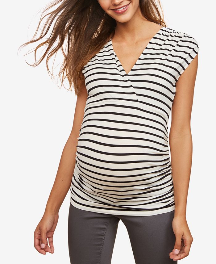 Motherhood Maternity Ruched Top Macy's