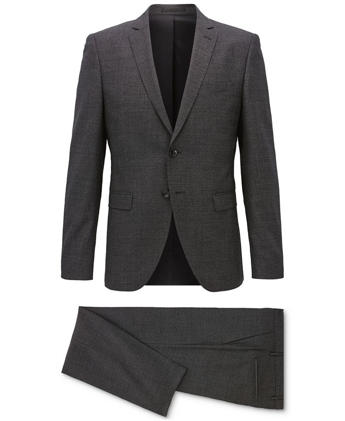 Hugo Boss BOSS Men's Extra-Slim-Fit Virgin Wool Suit - Macy's