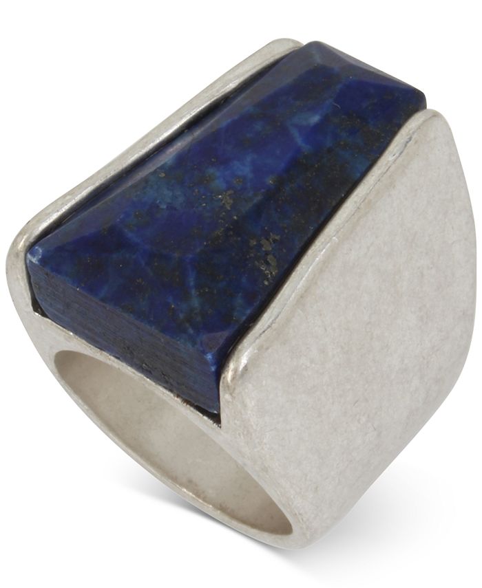Robert Lee Morris Soho Silver Tone Stone Statement Ring Macy s