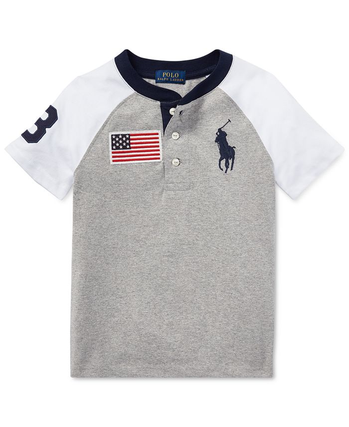 Polo Ralph Lauren Toddler Boys Cotton Jersey Henley Shirt Macy's