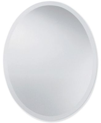 Uttermost - Frameless Large Oval Mirror