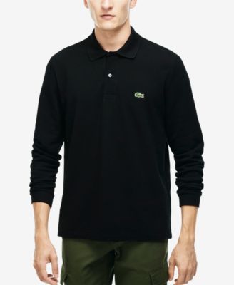 Lacoste Classic Fit Long-Sleeve L.12.12 Polo Shirt - Macy's