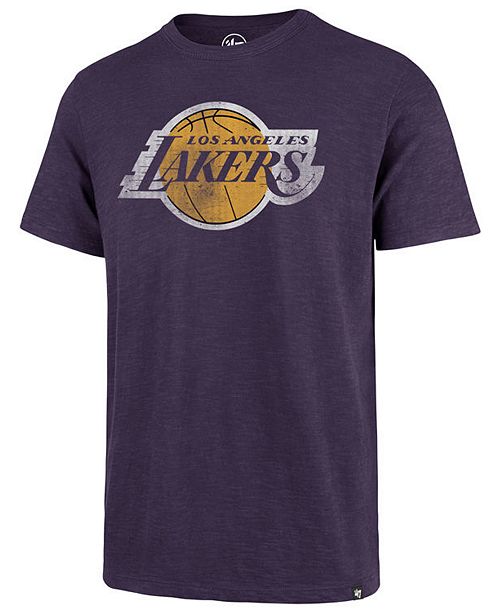 47 Brand Men S Los Angeles Lakers Grit Scrum T Shirt Reviews Sports Fan Shop By Lids Men Macy S