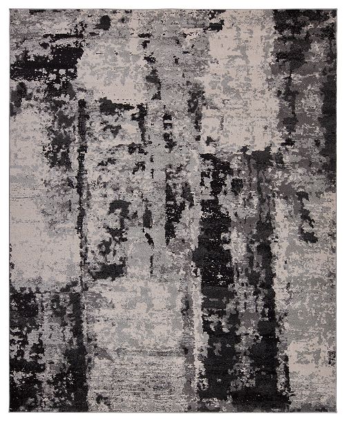 KM Home Steelo Metro Gray 8' x 10' Area Rug & Reviews Rugs Macy's