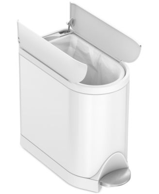 10 Liter Butterfly Lid Bathroom Trash Can