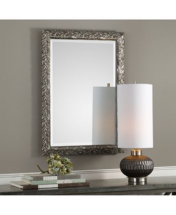 Uttermost - Evelina Silver Leaves Mirror