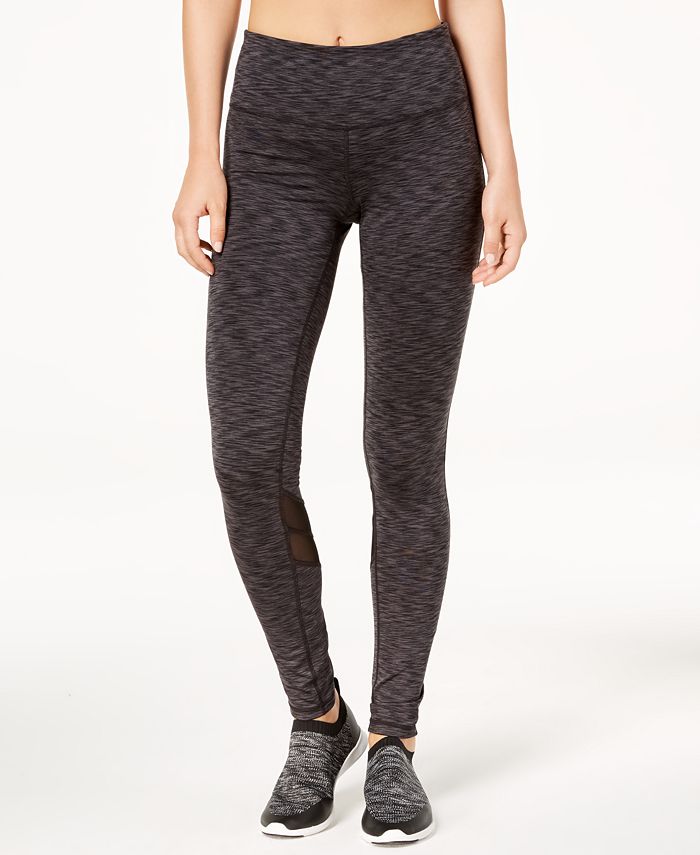 Ideology Space-Dyed Performance Leggings, Created for Macy's - Macy's