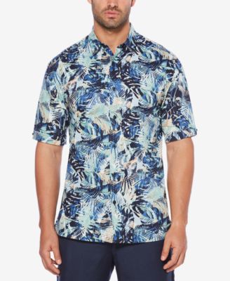 Cubavera - Men's Tropical Print Shirt