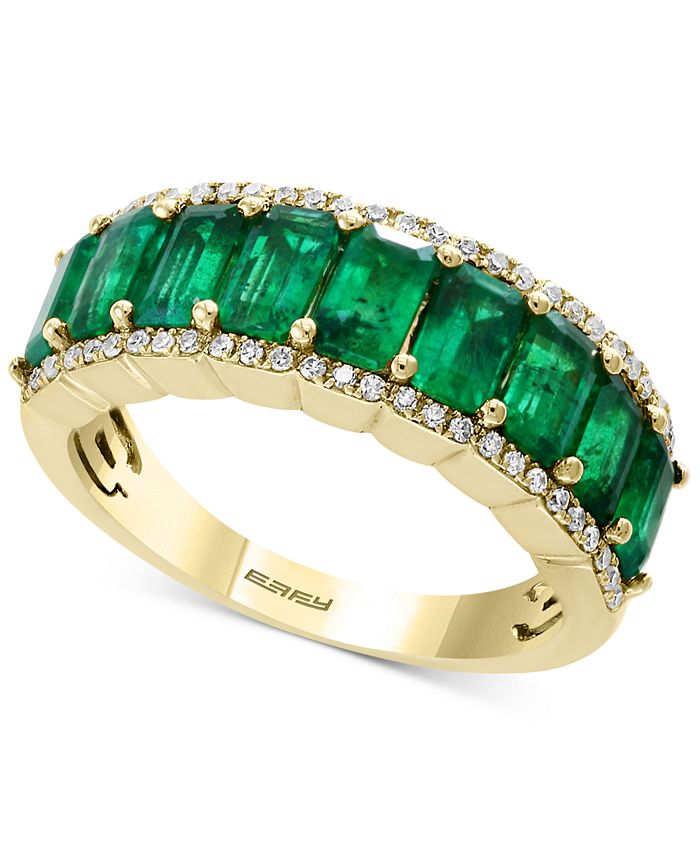 Macy's effy new arrivals emerald ring