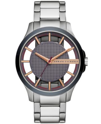 armani transparent watch