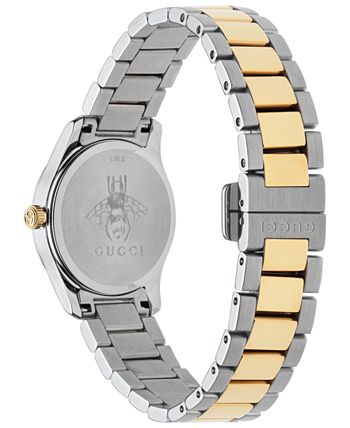 Gucci - Women's Swiss G-Timeless Two-Tone Stainless Steel Bracelet Watch 27mm