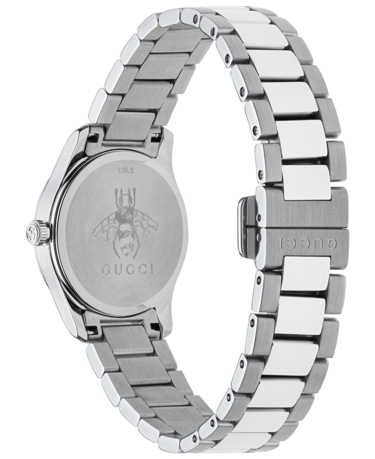Shop Gucci Women's Swiss G-timeless Stainless Steel Bracelet Watch 27mm In No Color
