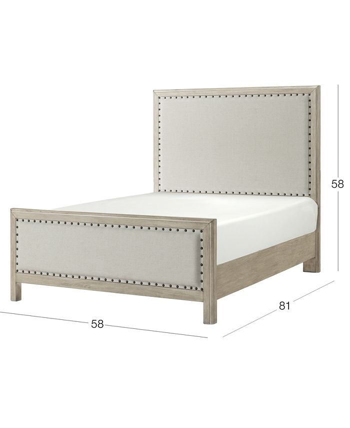 Furniture Parker Upholstered Full Bed, Created for Macy's Macy's