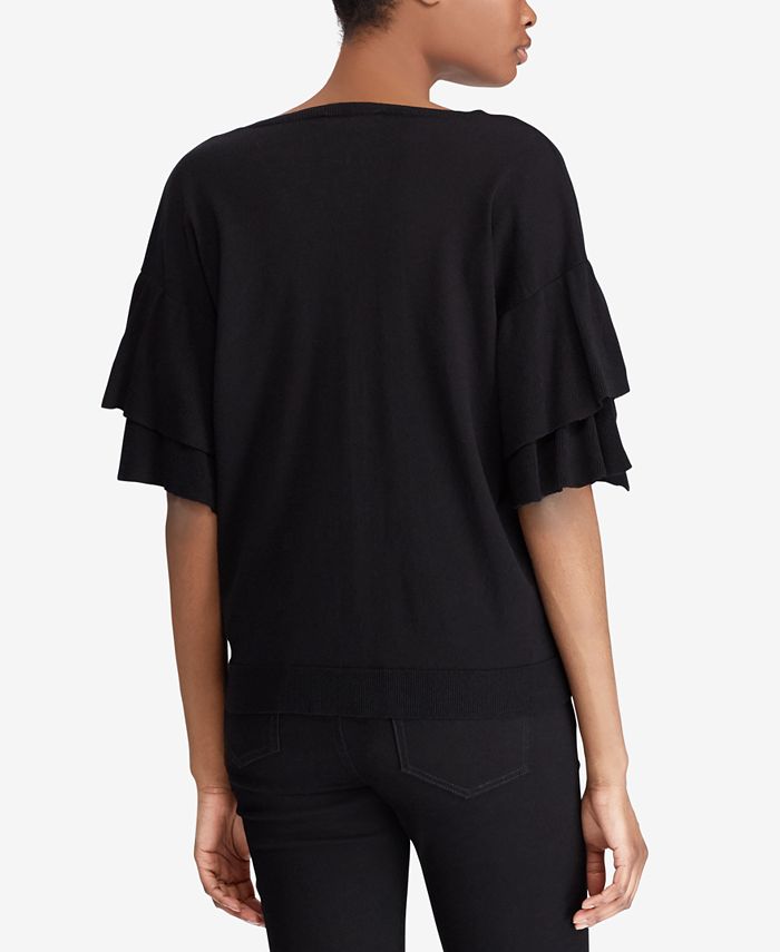 Loretta Ruffle Sleeve Top main image 1