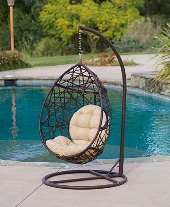Dustan wicker online swing chair