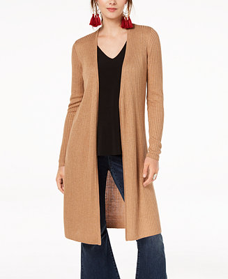 INC International Concepts I.N.C. Ribbed Duster Cardigan, Created for Macy&#39;s & Reviews ...