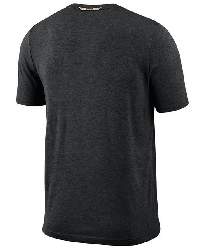 Nike Men's Purdue Boilermakers Dri-Fit Coaches T-Shirt - Macy's